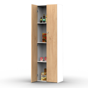 <b>DESPENSERO</b> de 2 puertas grande con 4 estantes