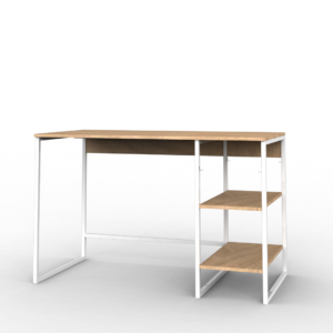 <b>ESCRITORIO</b> CON ESTANTE 120cm