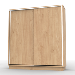 <b>PLACARD</b> 2 PUERTAS CORREDIZAS 1,80MT