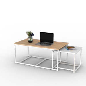 <b>SET DE MESAS AUXILIARES</b> MODERNA