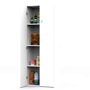 <b>DESPENSERO</b> de 2 puertas chico con 4 estantes