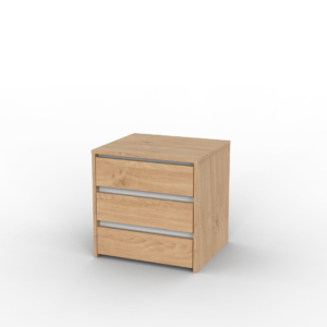 <b> CAJONERA FAJA METÁLICA </b> 3 CAJONES